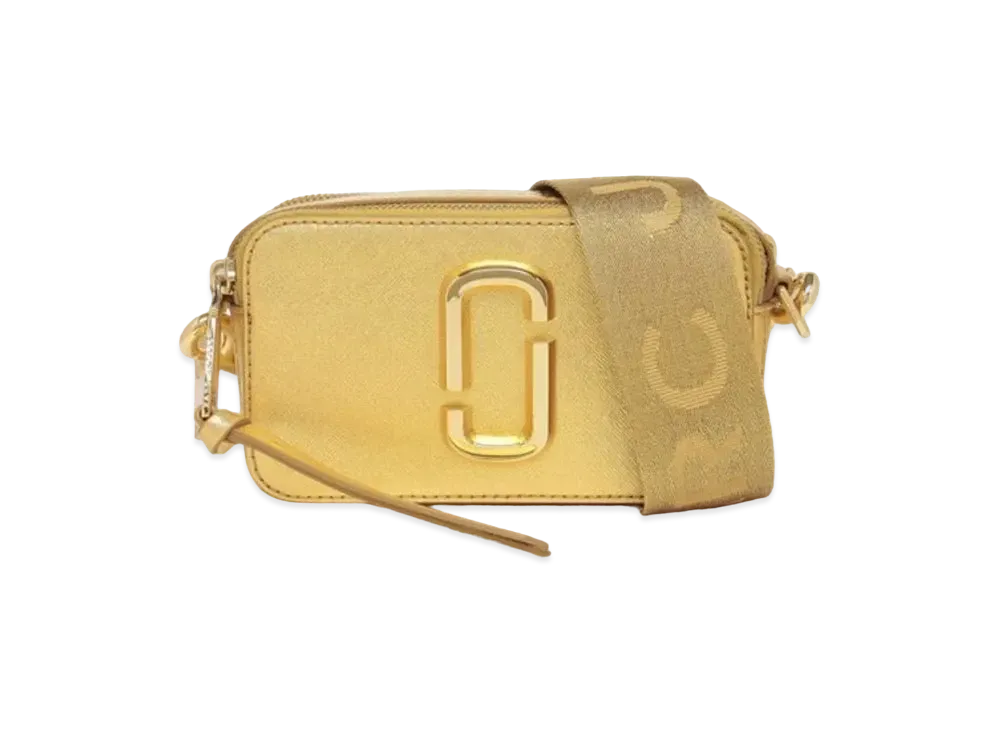 マークジェイコブス スナップショット ショルダーバッグ "ゴールド" M0015323
