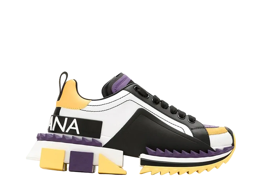 Dolce&Gabbana Women's Super Queen "Yellow/White/Black/Purple"
