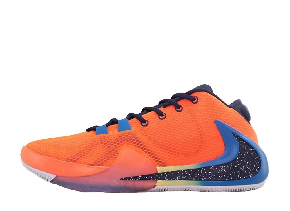Nike Zoom Freak 1 "Total Orange/Midnight Navy-White"