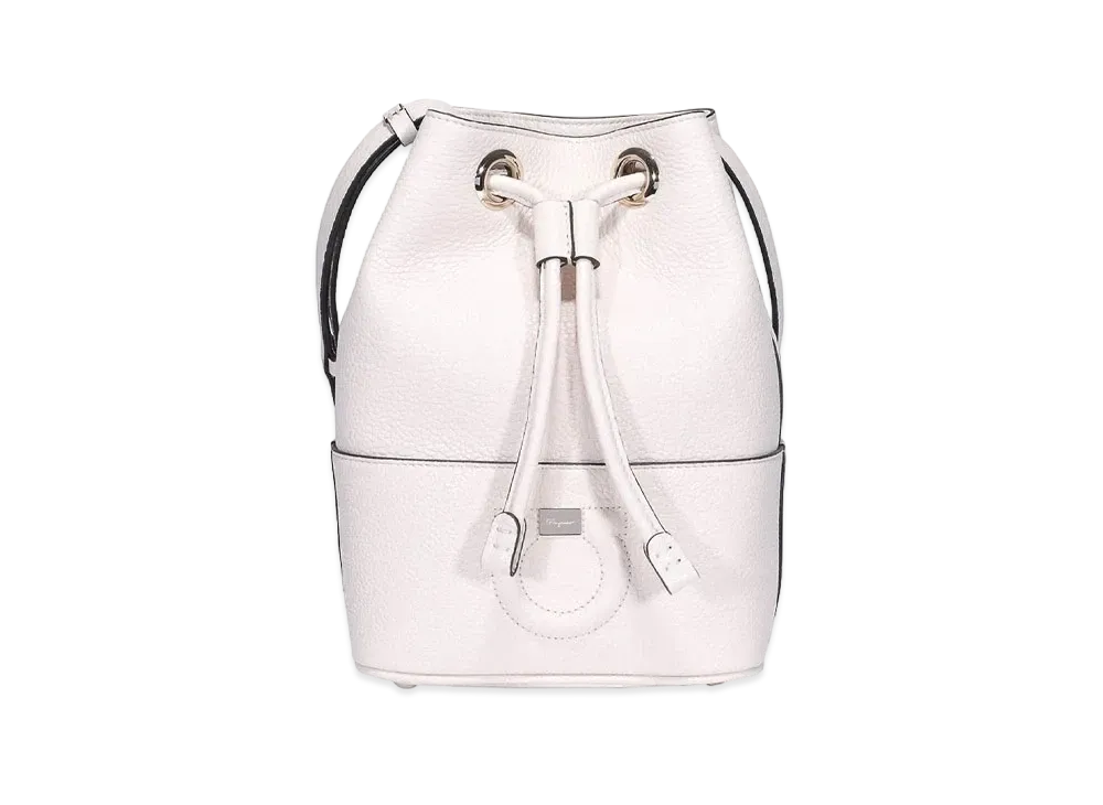 Salvatore Ferragamo Bucket Bag "White"