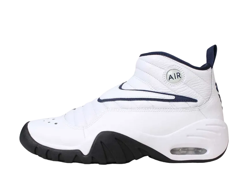 ナイキ エアシェイク インデストラクト "ホワイト/ミッドナイトネイビー"