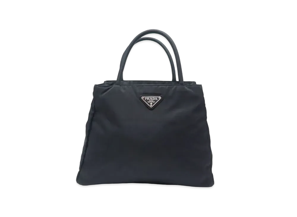 PARADA Tessute Nylon Handle Bag "Black"