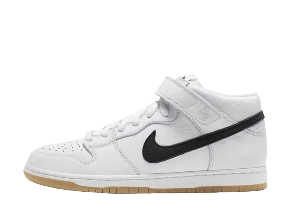 ナイキ SB ダンク ミッド オレンジ ラベル "ホワイト"