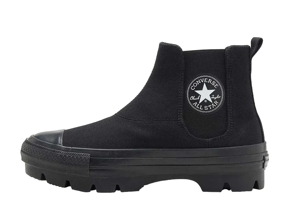 コンバース オールスター 100 サイドゴア チャンク ハイ "ブラック"