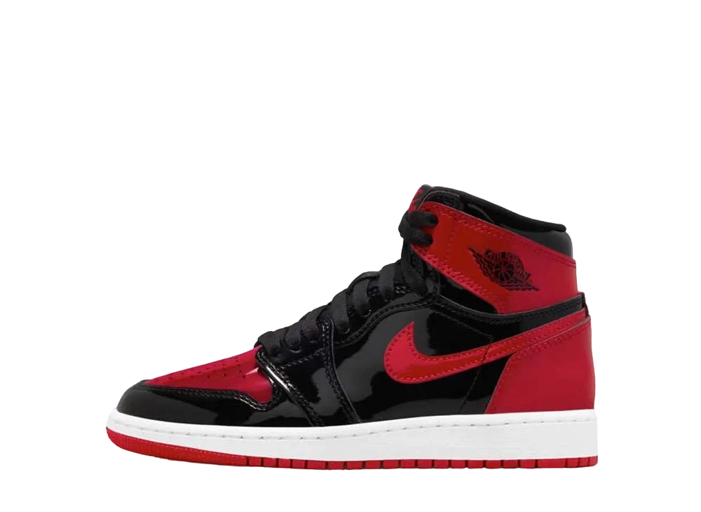 Nike GS Air Jordan 1 High OG "Patent Bred"