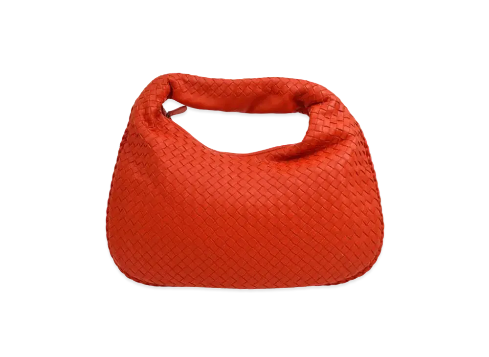 ボッテガ ヴェネタ イントレチャート ハンドバッグ "オレンジ"