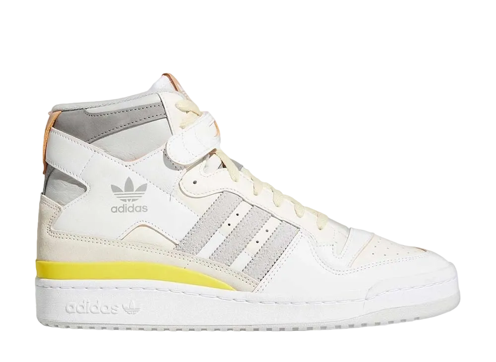 adidas Forum 84 High "White/Grey/Yellow"