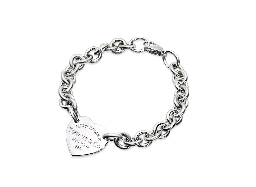 Tiffany & Co Return to Heart Tag Bracelet "Silver"