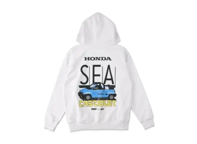 WIND AND SEA x HONDA -CITY CABRIOLET- HOODIE / "White"