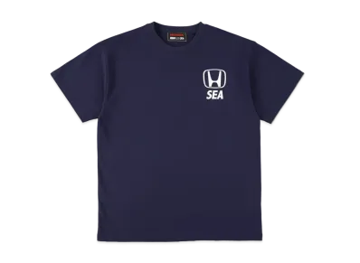 WIND AND SEA x HONDA -SEA- T-SHIRT "Navy"