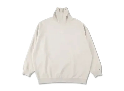 WIND AND SEA SEA (PIGMENT-DYE) TURTLE NECK SWEAT SHIRT "L.Grey"