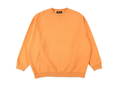 WIND AND SEA SEA (PIGMENT-DYE) CREW NECK "Orange"