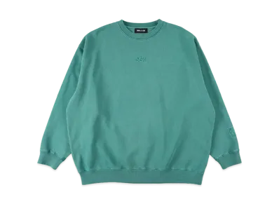 WIND AND SEA SEA (PIGMENT-DYE) CREW NECK "Green"