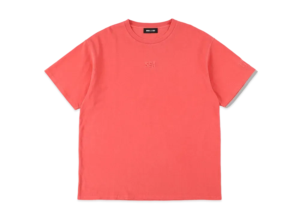 WIND AND SEA SEA (PIGMENT-DYE) S/S T-SHIRT "Red"