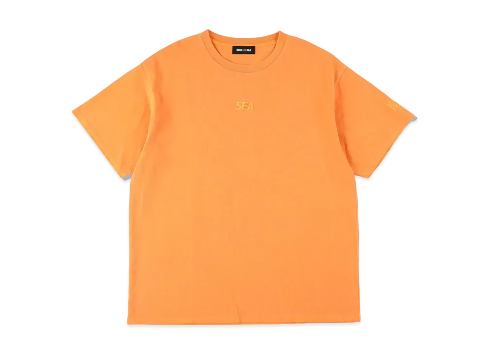 WIND AND SEA SEA (PIGMENT-DYE) S/S T-SHIRT "Orange"