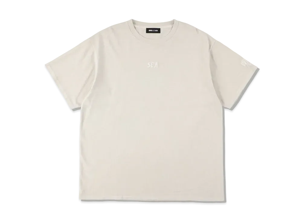 WIND AND SEA SEA (PIGMENT-DYE) S/S T-SHIRT "L.Grey"