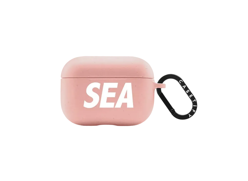 WIND AND SEA x CASETIFY AIRPODS PRO COMPOSTABLE CASE (SEA) "Peach"