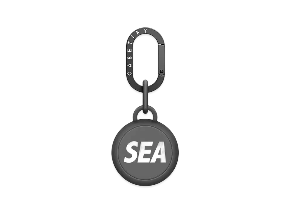 WIND AND SEA x CASETIFY AIRTAG HOLDER (SEA) "Licorice"