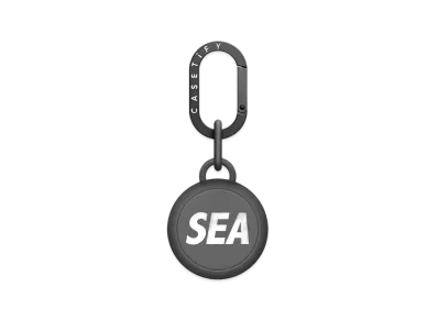 WIND AND SEA x CASETIFY AIRTAG HOLDER (SEA) "Licorice"