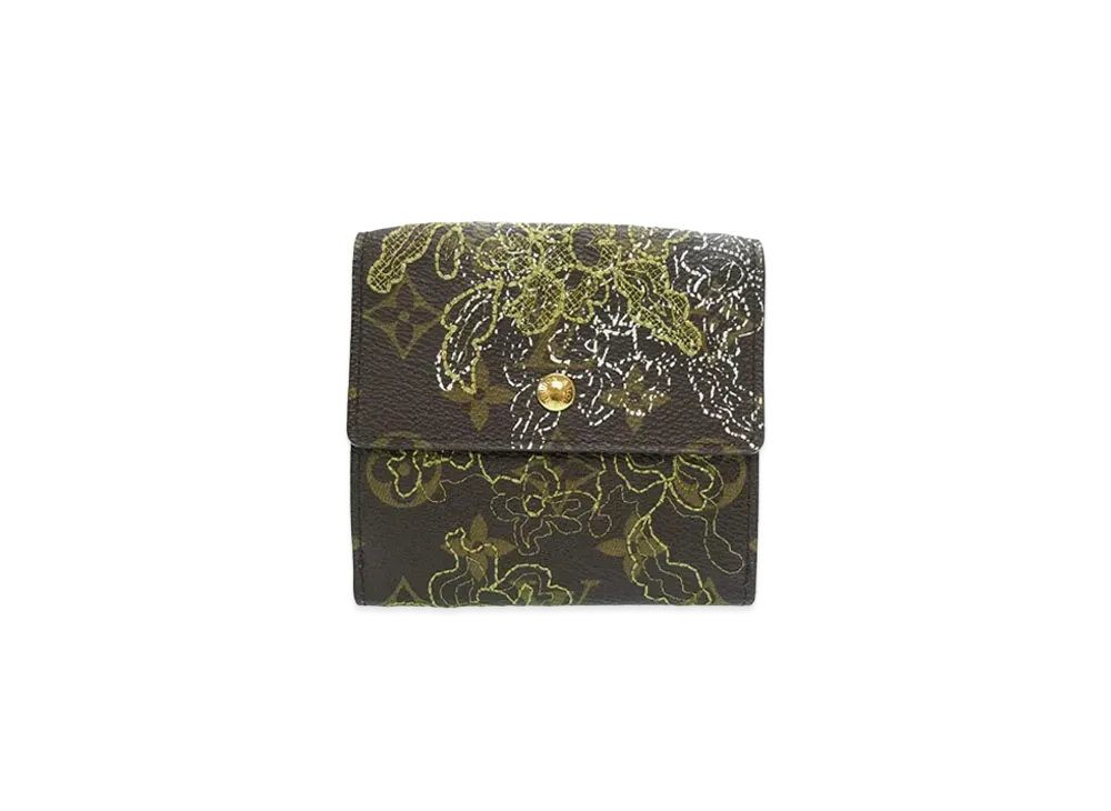 Louis Vuitton Monogram Dentelle Portemonne Bie Cartescredit "Or"