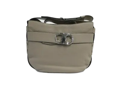 Tory Burch Gemini Link Belted Cross Body Bag "French Gray"