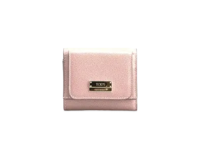 TOD'S Enb Tri Fold Micro "Pink"