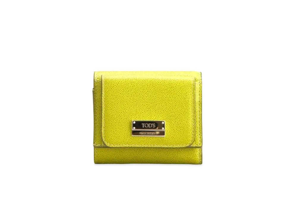 TOD'S Enb Tri Fold Micro "Green"