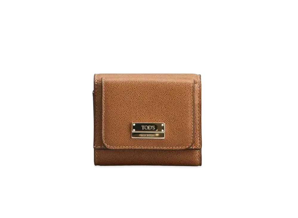 TOD'S Enb Tri Fold Micro "Brown"