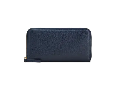 TOD'S Wallet In Leather "Blue/Yellow"