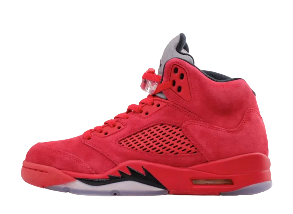 Nike Air Jordan 5 Ratro "Red Suede"