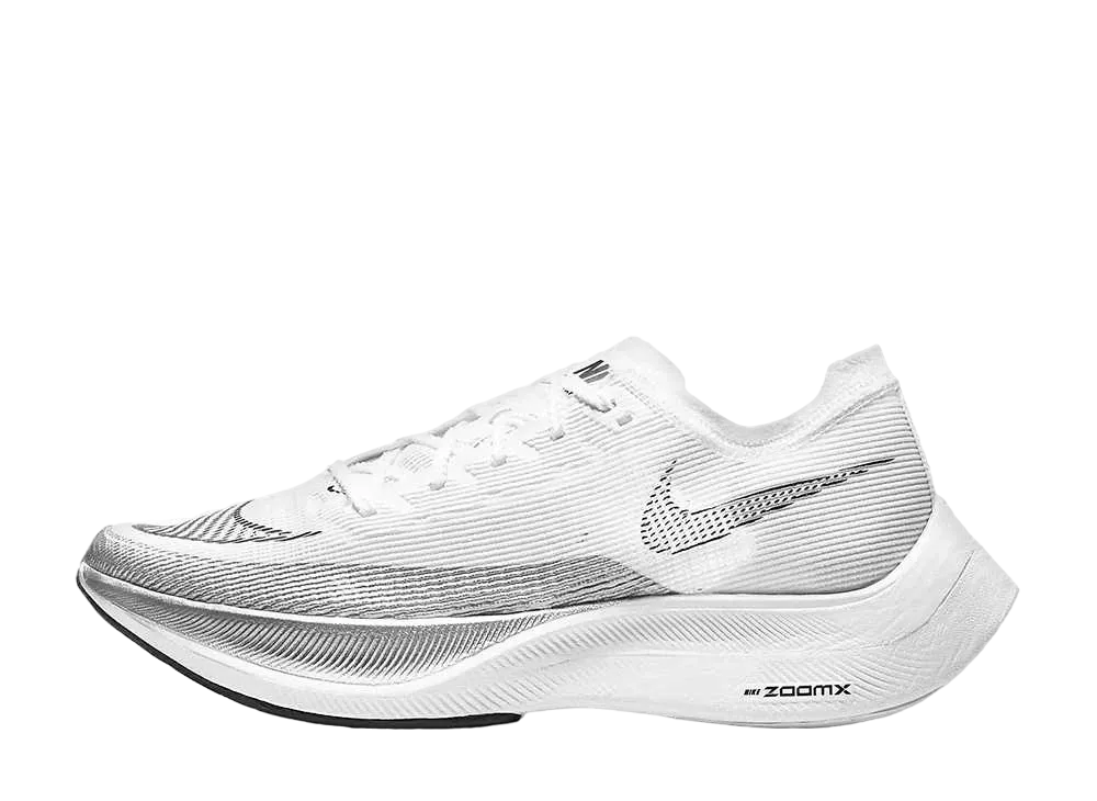 Nike ZoomX VaporFly Next %2 "White/Metallic Silver/Black"