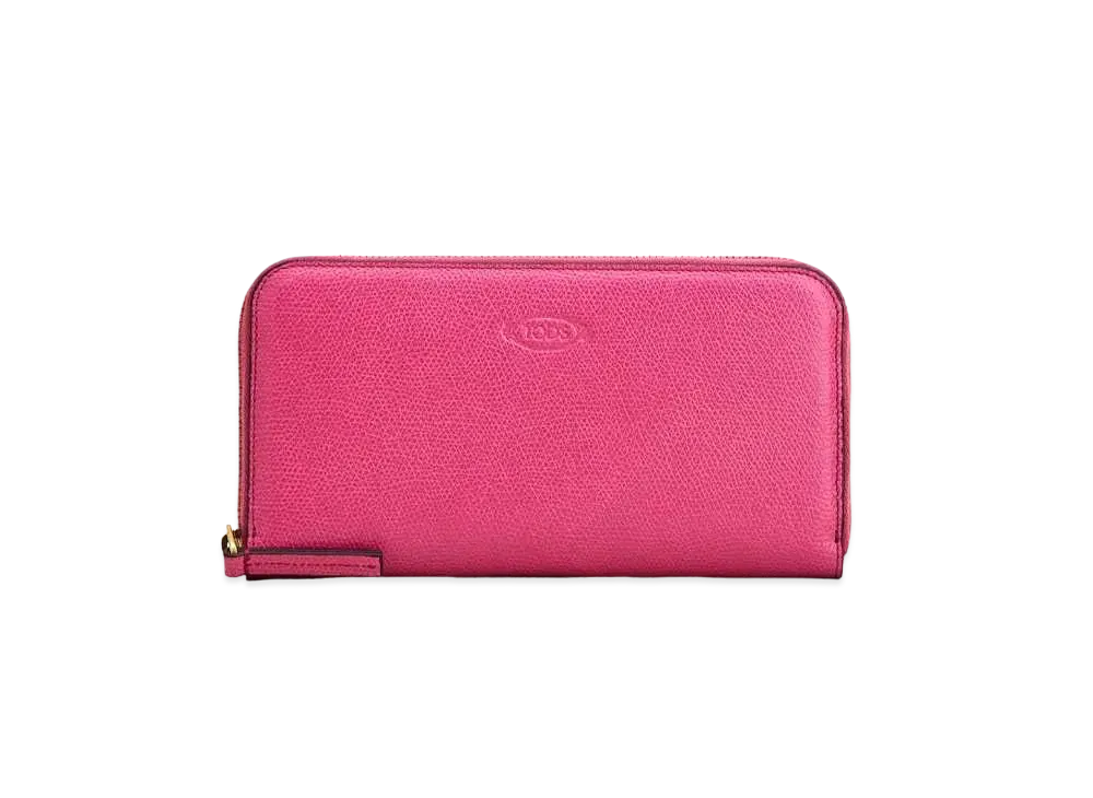 TOD'S Wallet In Leather "Pink"