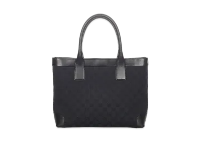 GUCCI GG Canvas Tote Bag "Black"
