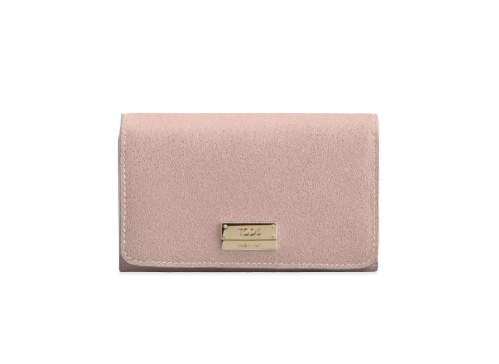 TOD'S Enb P.F. TriFold Medio "Pink"