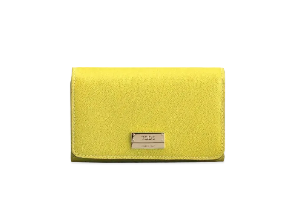TOD'S Enb P.F. TriFold Medio "Green"