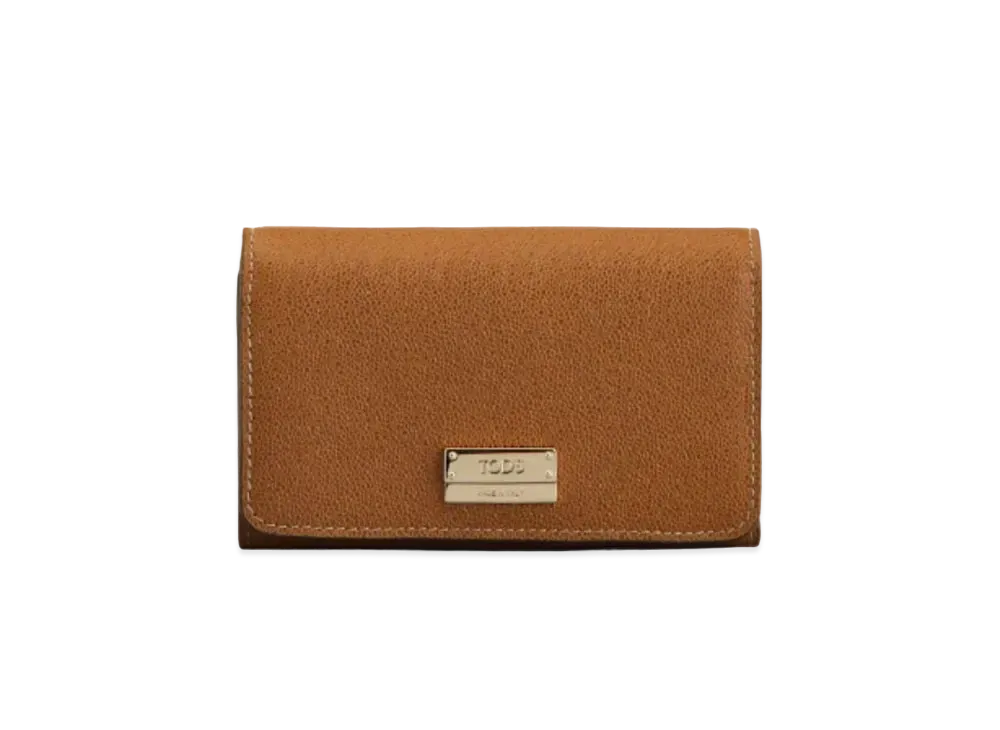 TOD'S Enb P.F. TriFold Medio "Brown"