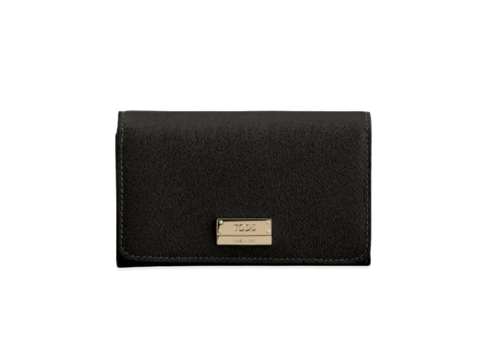 TOD'S Enb P.F. TriFold Medio "Black"