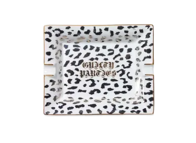 WACKO MARIA LEOPARD ASHTRAY-LARGE "White"