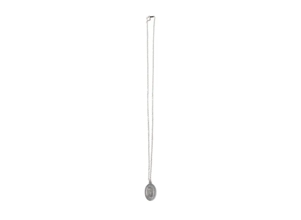 WACKO MARIA MARIA MEDAL NECKLACE "Silver"
