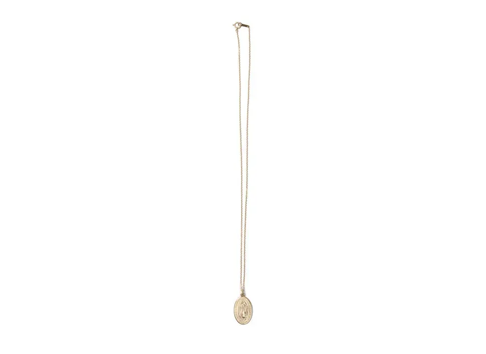 WACKO MARIA MARIA MEDAL NECKLACE "Gold"