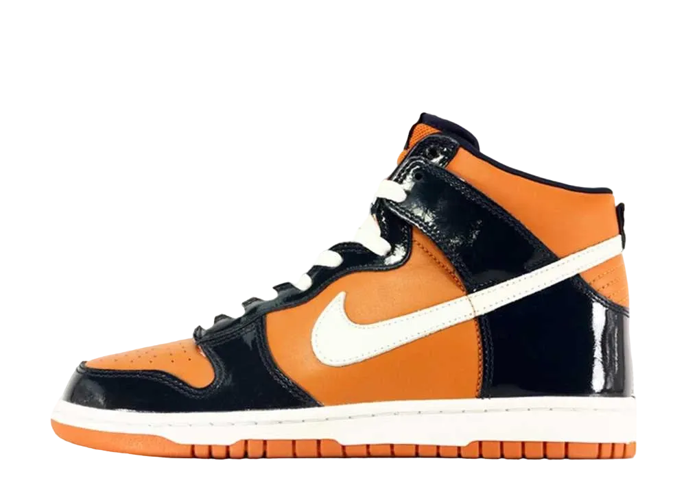 Nike Dunk High "Mesa Orange/Whiet Dark Obsidian"