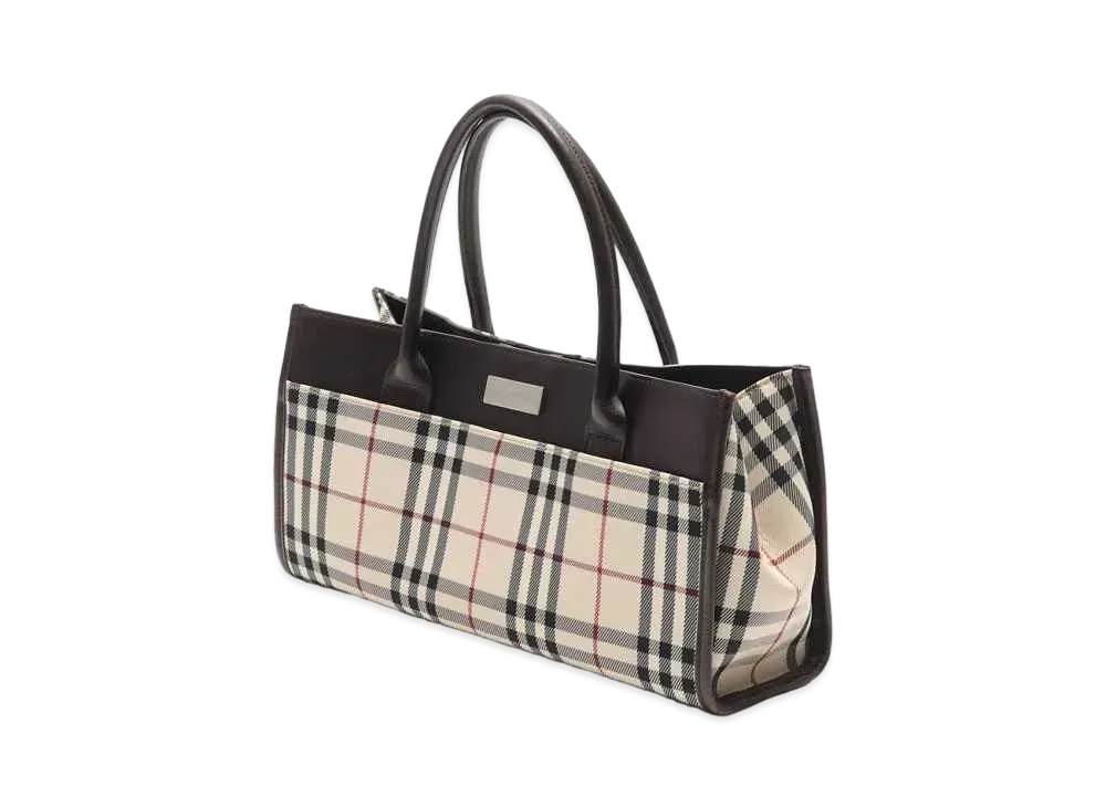 Burberry Check Mini Handle Bag