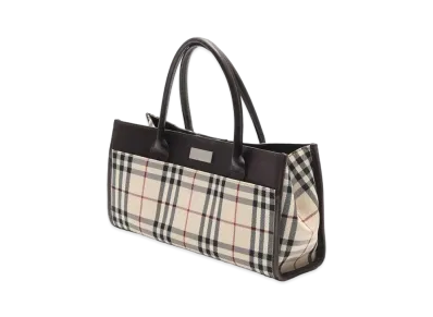Burberry Check Mini Handle Bag