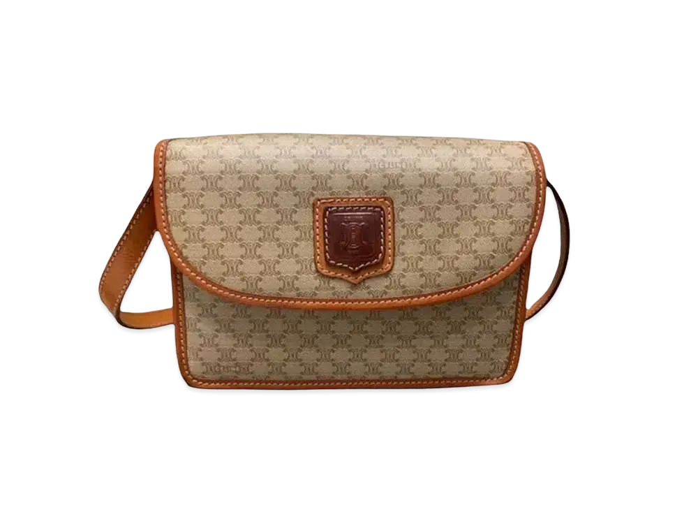 CELINE Macadam Shoulder Bag