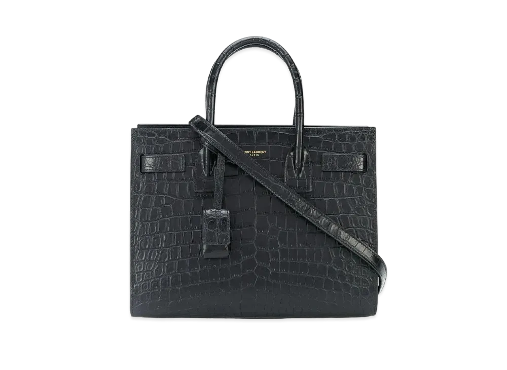 サンローラン サック ド ジュール ハンドバッグ "ブラック" 421863DZEAW