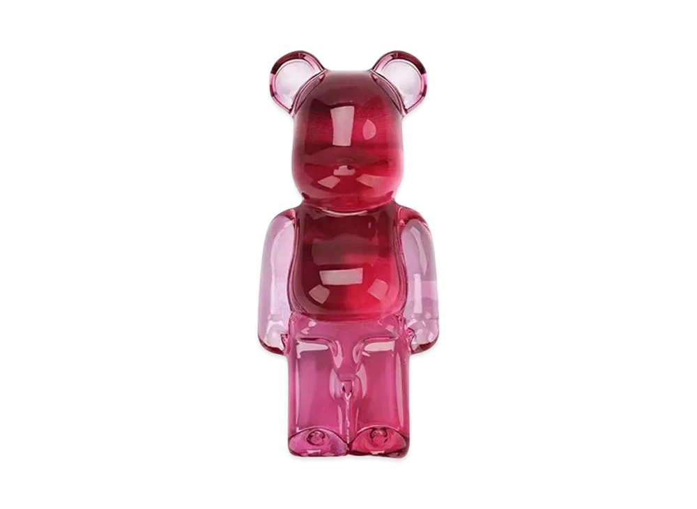 Bearbrick Baccarat  Pin Brooch Peony "Pink