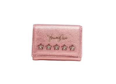 Jimmy Choo Wallet "Metallic Pink"