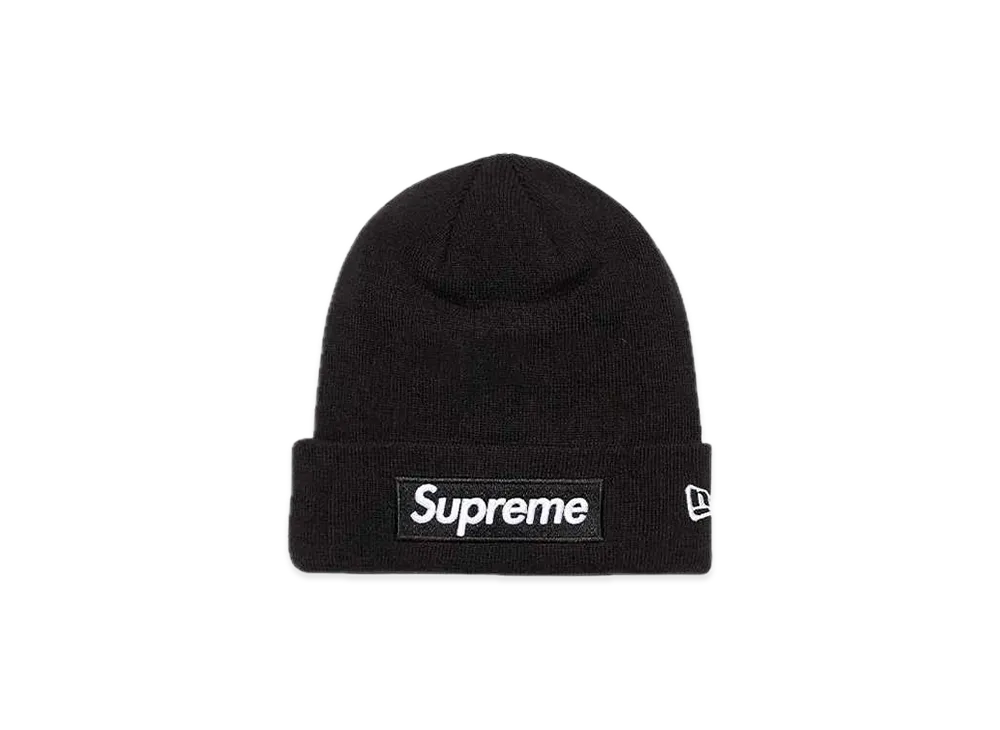 Supreme New Era® Box Logo Beanie "Black" (21FW)
