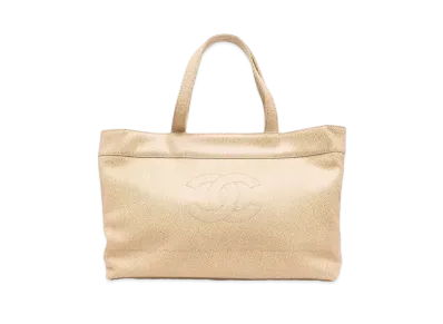 Chanel Pre-Owned Coco Stitch Tote Bag "Beige"