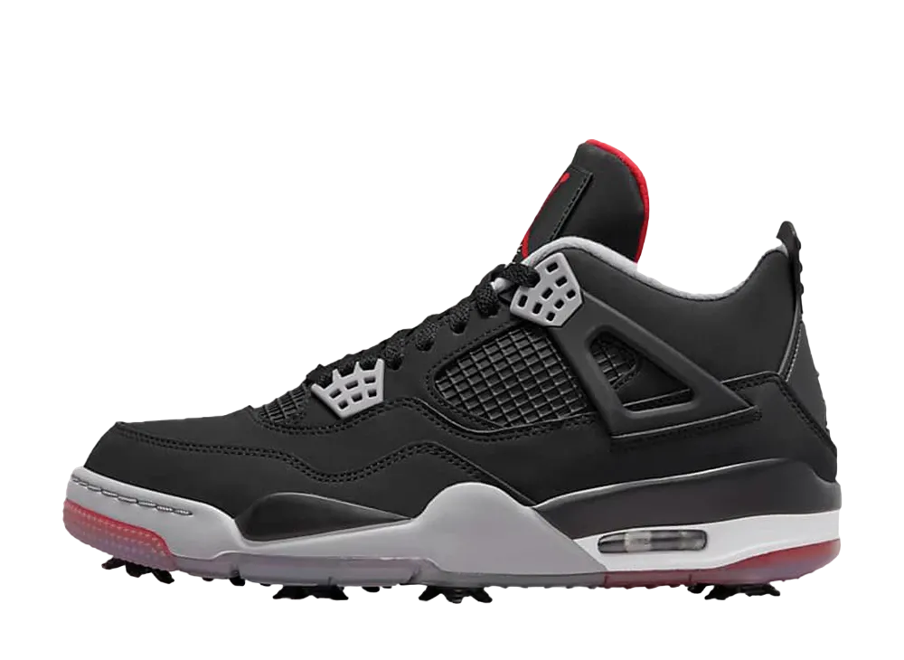 Nike Air Jordan 4 Golf "Bred"